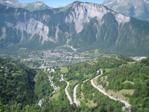 uitzicht Alpe d'HUez Chalet Beyond