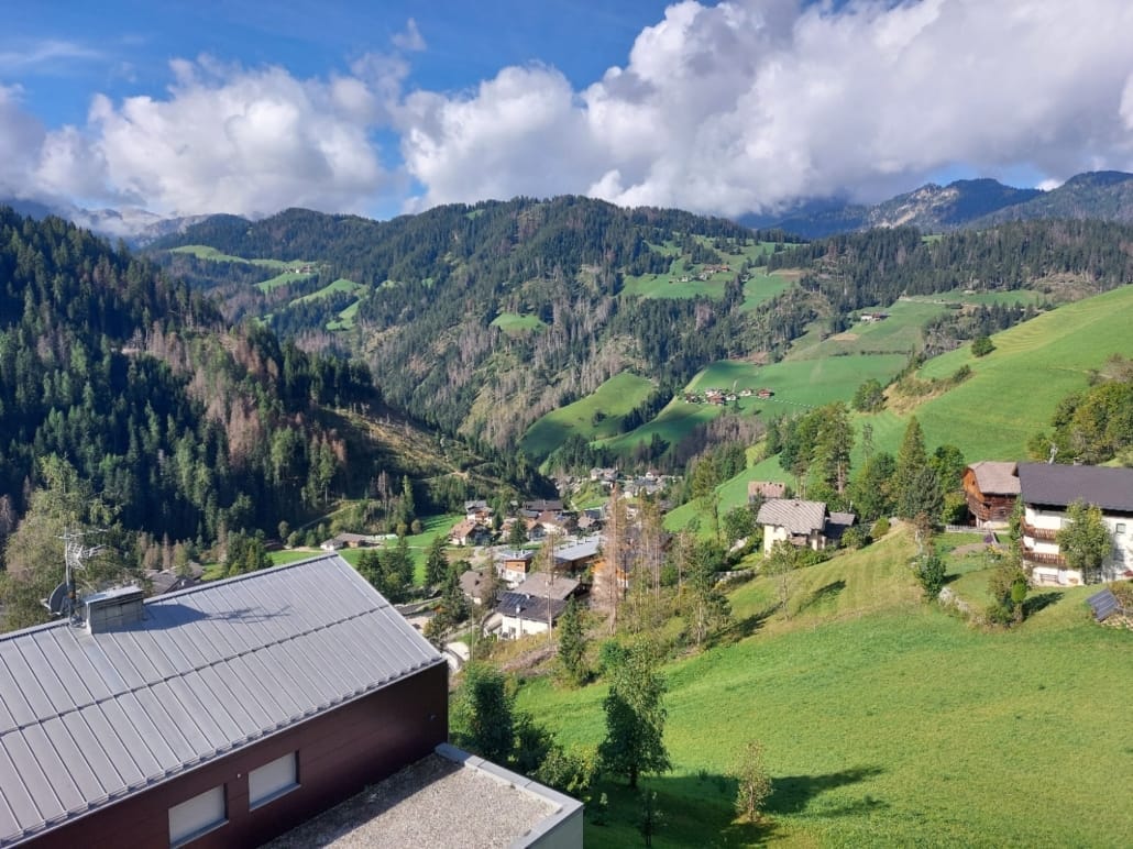 Fietshotel Pider in Wengen uitzicht