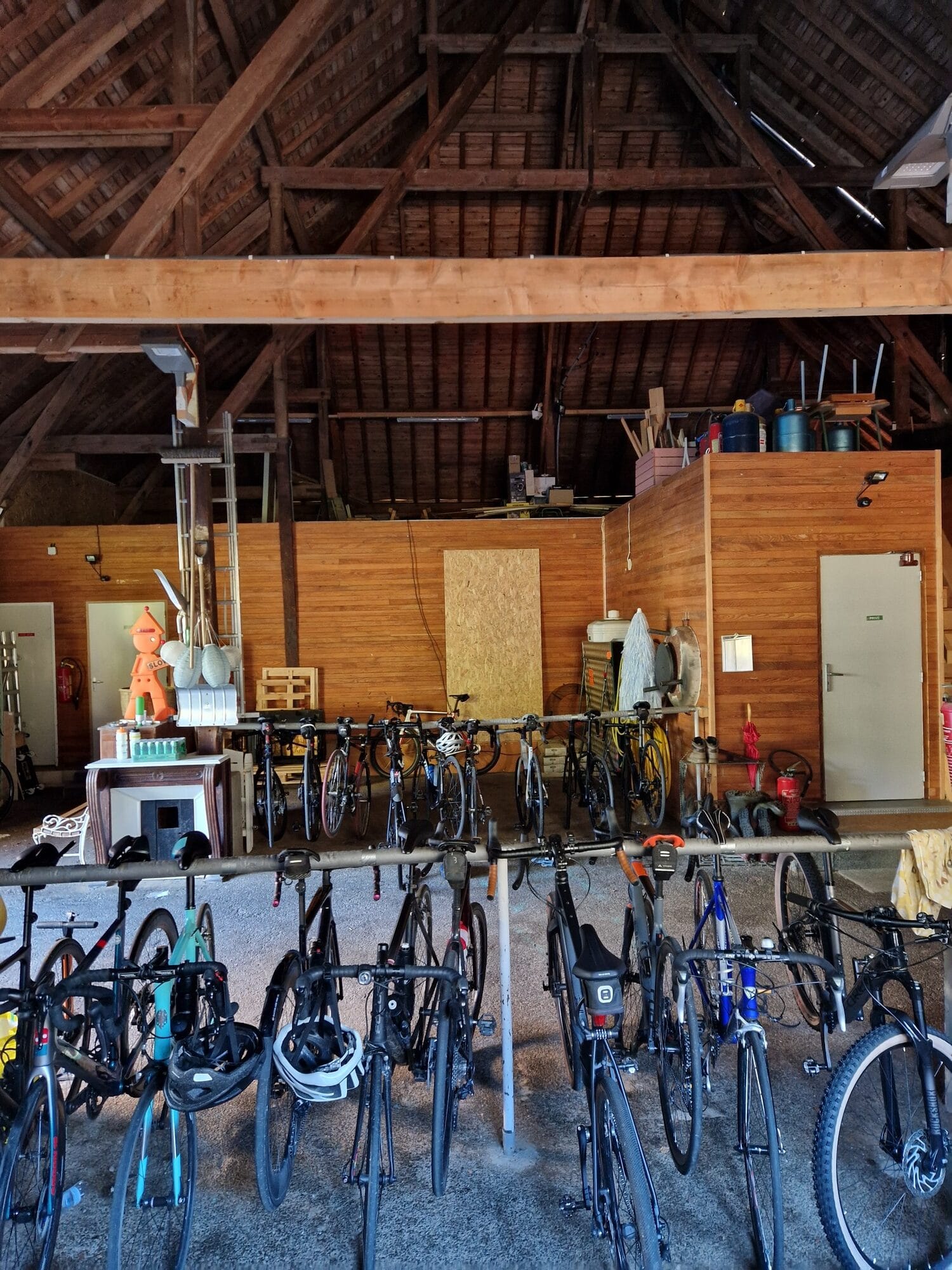 fietsenstalling fietshotel vogezen