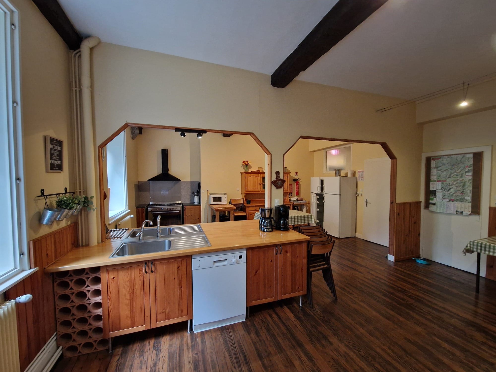 keuken fietshotel vogezen