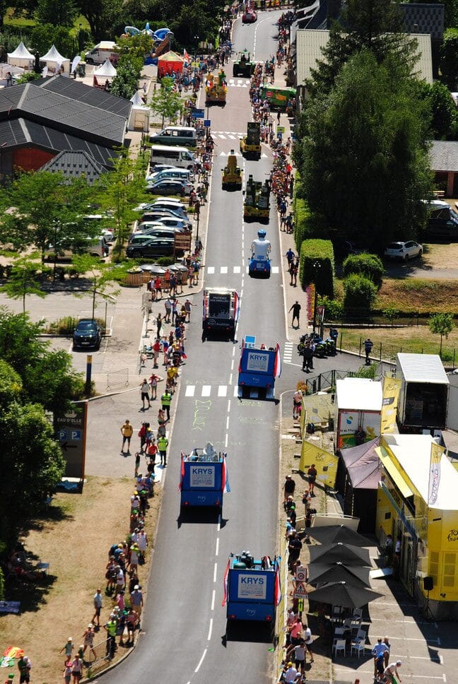 Tour de France Alpe d'huez arrangement