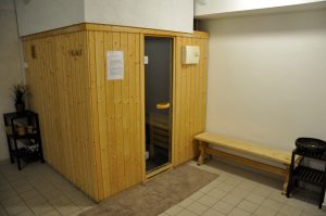 sauna ruimte chalet Tetras
